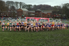 Senior girls 2019 New Balance English Schools Cross Country Champs, Temple Newsam, Leeds. Photo:  David T. Hewitson/Sports for All Pics